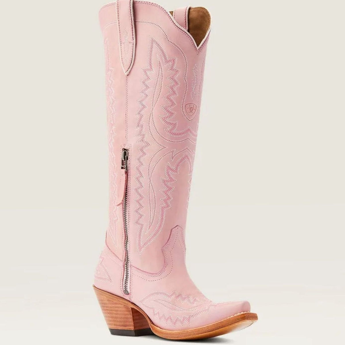Cordelia - Women's Pointed-Toe Tall Embroidered Cowboy Boots