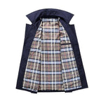 Damian - Men's Classic Trench Coat