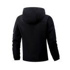 Dani - Men's Hooded Rain Jacket Windbreaker with Zip Pockets 4