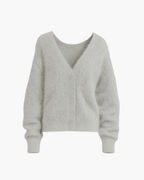 Daphne - Women's Relaxed V-Neck Cardigan