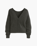 Daphne - Women's Relaxed V-Neck Cardigan