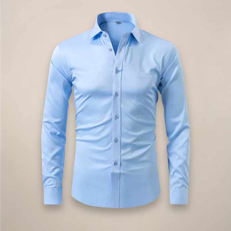 Darrin - Men's Smart-Casual Slim Fit Dress Shirt