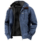 Darryl - Men's Fleece-Lined Hooded Winter Jacket 2
