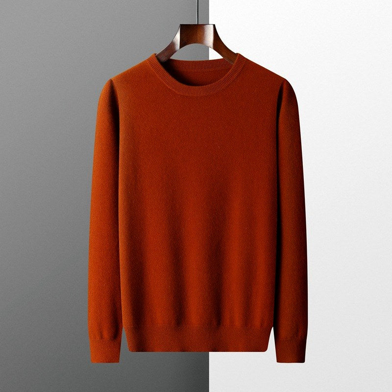 Deon - Men's Wool Crewneck Ribbed Pullover 7