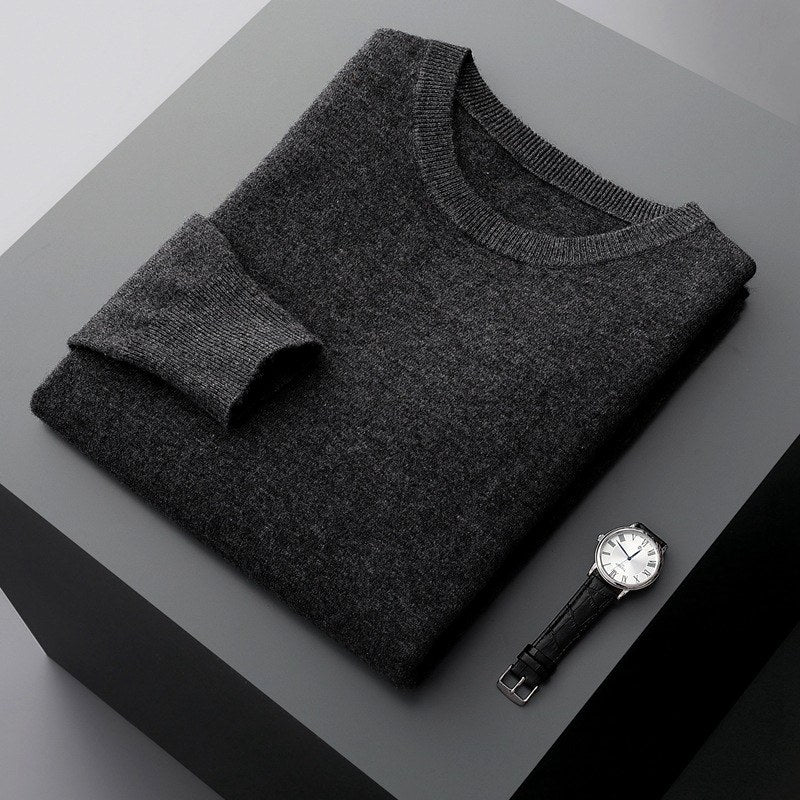 Deon - Men's Wool Crewneck Ribbed Pullover 9
