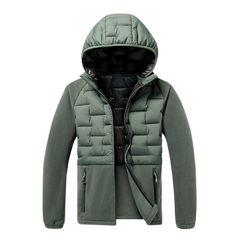 Destin - Men's Quilted Hybrid Puffer Jacket 1