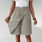 Devi - Women's Wrap Front Wide Leg Skort