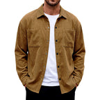 Dominic - Men's Corduroy Dual Pocket Jacket 12