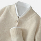 Dorian - Men's Cashmere Cardigan with Button Placket