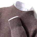 Drew - Men’s Long Sleeve Wool Knit Sweater 5