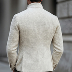 Edgar - Men's Single-Breasted Textured Cardigan