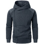 Edmond - Men's Cowl Neck Asymmetrical Hoodie