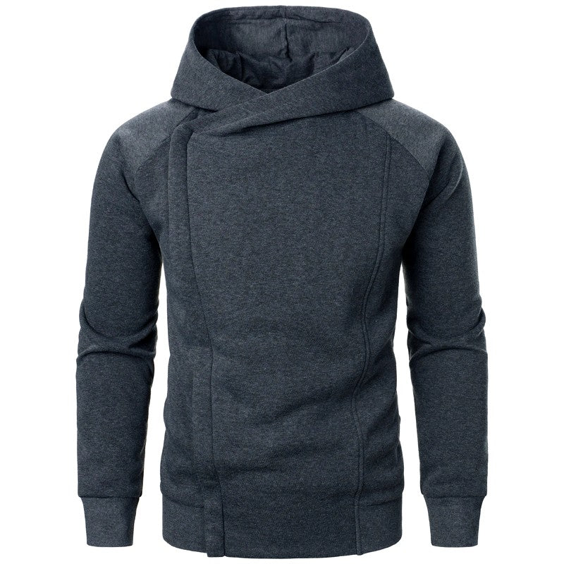 Edmond - Men's Cowl Neck Asymmetrical Hoodie