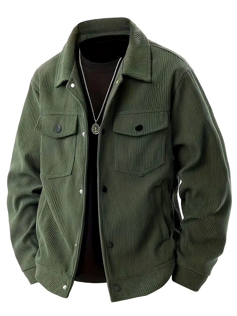 Edmund - Men's Corduroy Casual Jacket 4