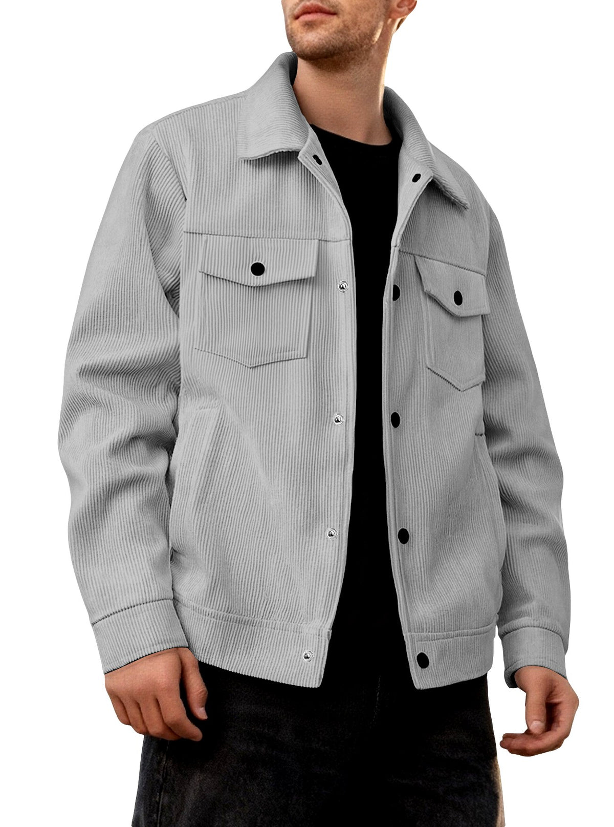 Edmund - Men's Corduroy Casual Jacket 5