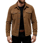 Efren - Men's Corduroy Collared Jacket 3
