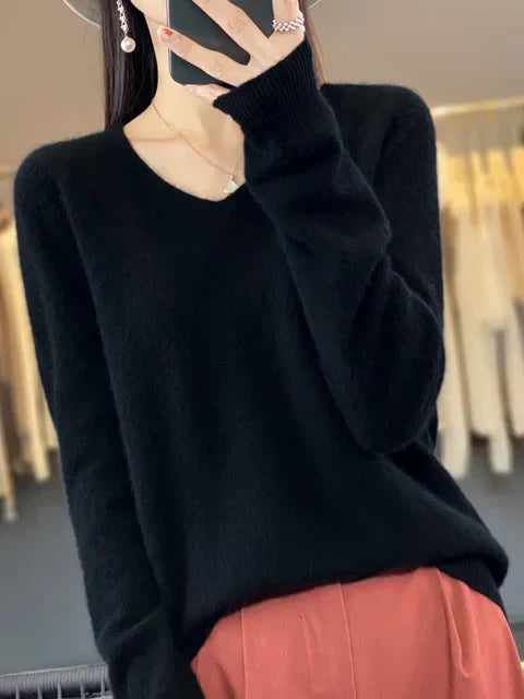 Ella - Women's Soft Knit Crewneck Sweater