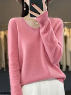 Ella - Women's Soft Knit Crewneck Sweater