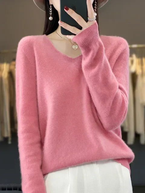 Ella - Women's Soft Knit Crewneck Sweater