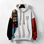 Ellington - Men's Graphic Color-Blocked Cotton Hoodie Sweatshirt 4