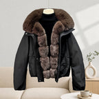Elowyn - Women’s Hooded Parka with Faux Fur Trim 3