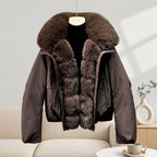 Elowyn - Women’s Hooded Parka with Faux Fur Trim 7
