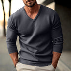 Emil - Men's V-Neck Slim Fit Sweater 3