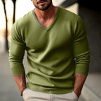 Emil - Men's V-Neck Slim Fit Sweater 5