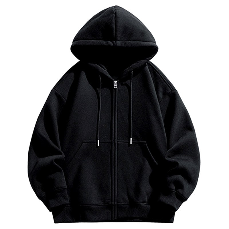 Emilio - Men's Fleece Zip-Up Hoodie 4