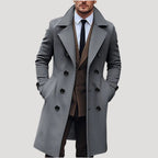 Emmitt - Men's Double-Breasted Wool Overcoat