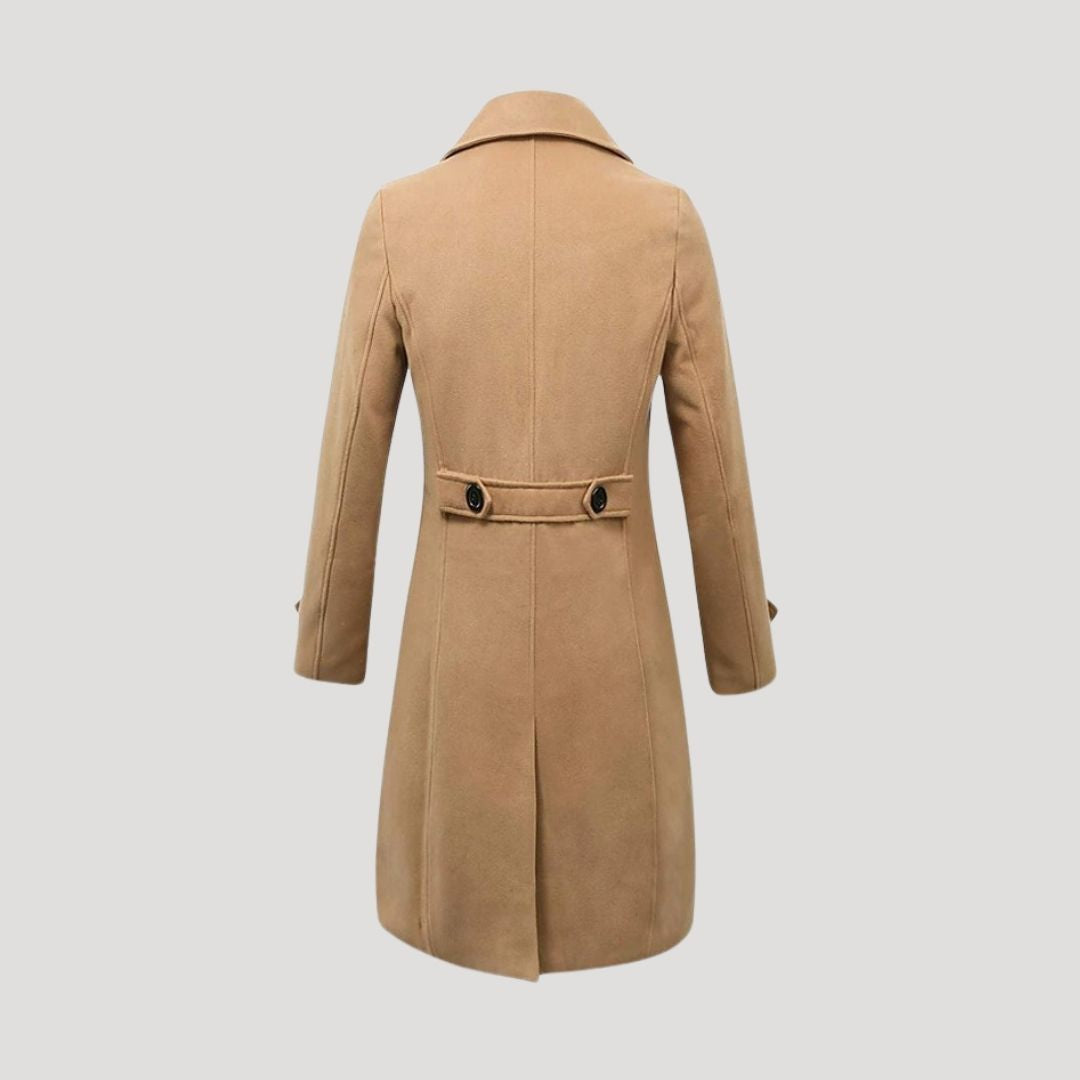 Emmitt - Men's Double-Breasted Wool Overcoat