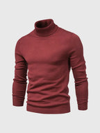 Enrique - Men's Ribbed Turtleneck Pullover