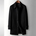 Esteban - Men’s Notched Collar Wool Coat 6