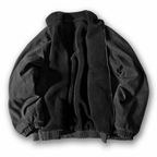Ethan - Men's Winter Jacket with Full-Zip Closure and Stand Collar