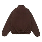 Ethan - Men's Winter Jacket with Full-Zip Closure and Stand Collar