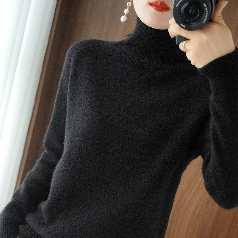 Eunice - Women's Soft Knit Turtleneck Sweater 3