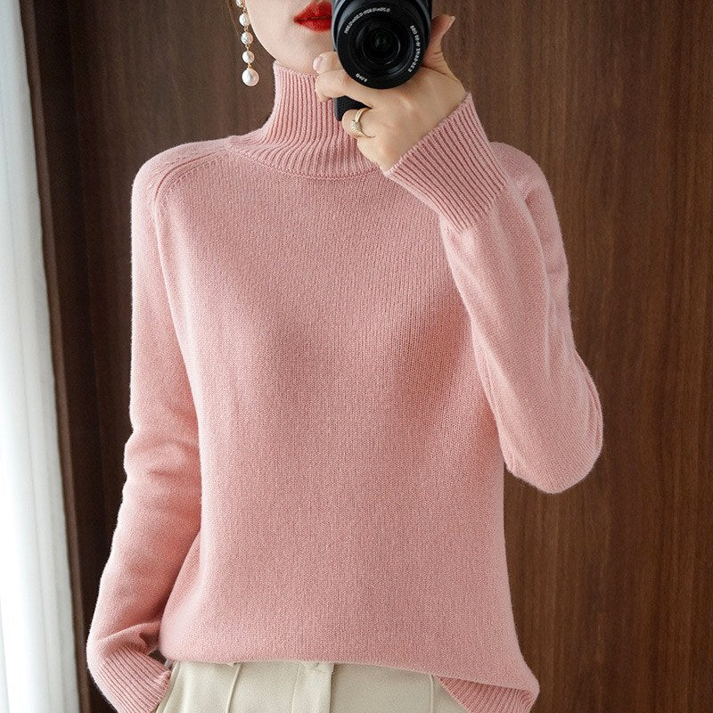 Eunice - Women's Soft Knit Turtleneck Sweater 6