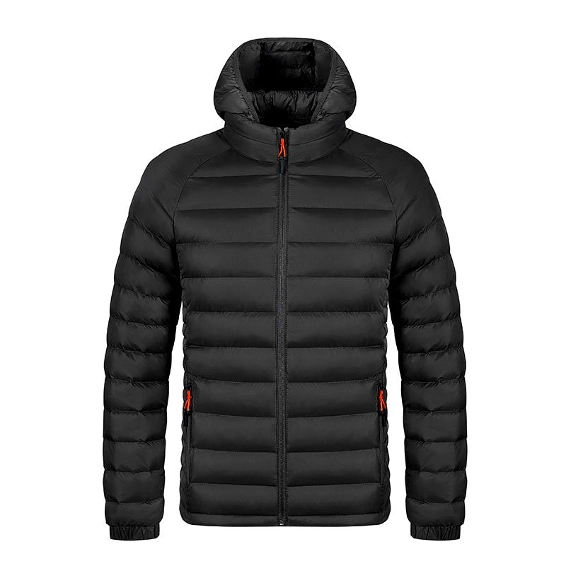 Evan - Men's Hooded Lightweight Quilted Puffer Jacket 1