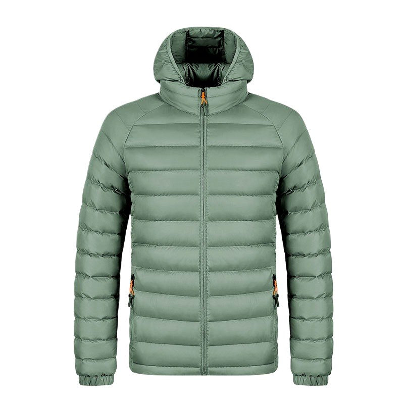 Evan - Men's Hooded Lightweight Quilted Puffer Jacket 5