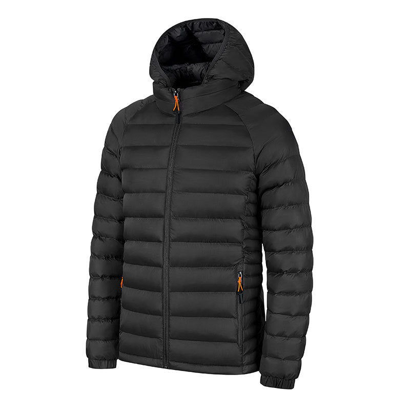 Evan - Men's Hooded Lightweight Quilted Puffer Jacket 6