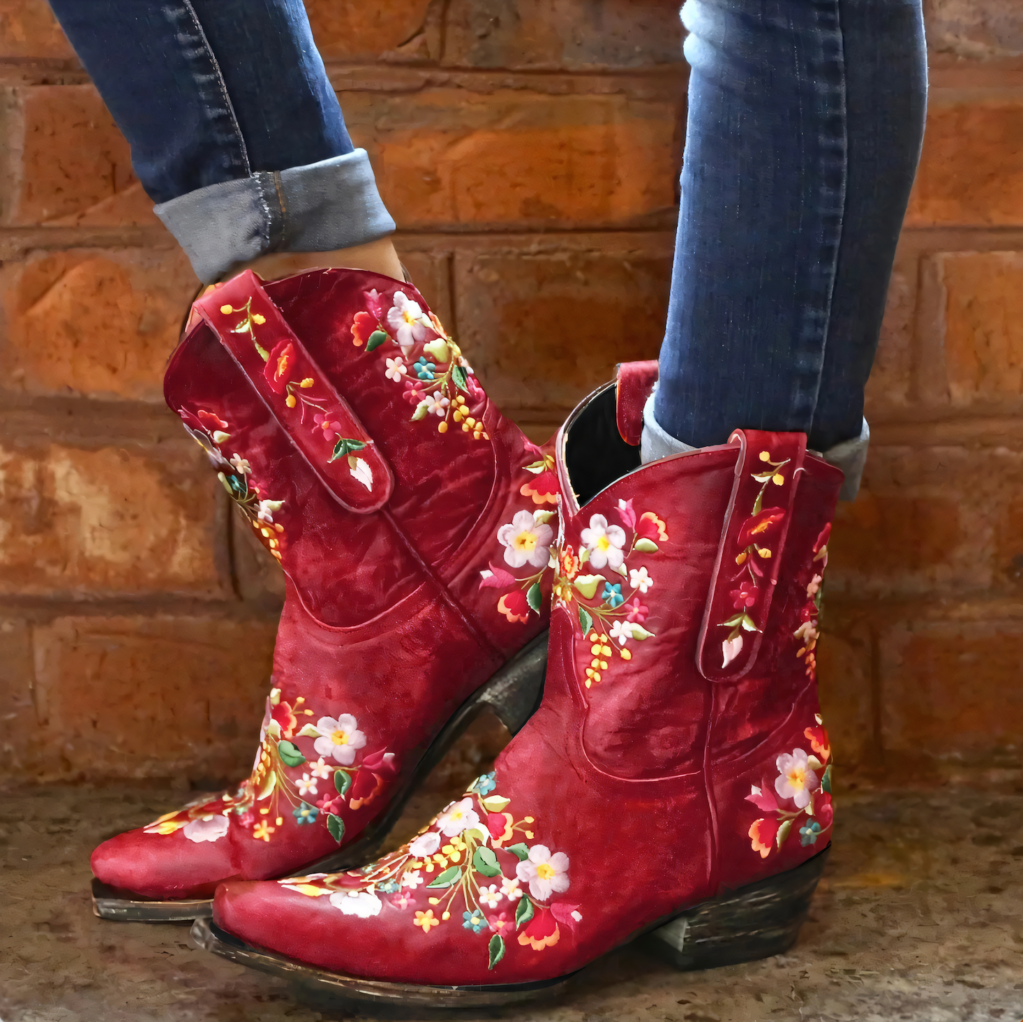 Evangeline - Women's Embroidered Western Boots