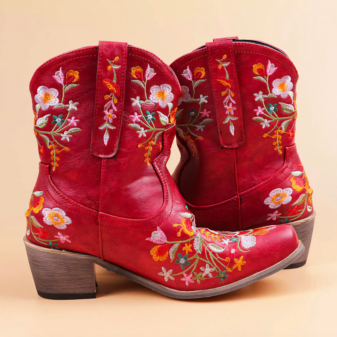 Evangeline - Women's Embroidered Western Boots