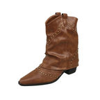 Evangeline - Women's Studded Western Cowboy Boot