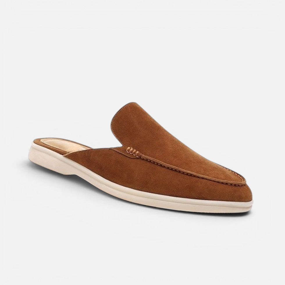 Everard - Men's Suede Slip-On Mules