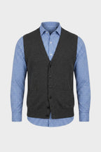 Everett - Men's Knit Cardigan Vest