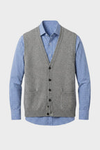 Everett - Men's Knit Cardigan Vest