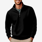 Fabio - Men's Quarter-Zip Stand-up Collar Sweatshirt 2