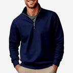 Fabio - Men's Quarter-Zip Stand-up Collar Sweatshirt 4
