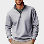 Fabio - Men's Quarter-Zip Stand-up Collar Sweatshirt 5