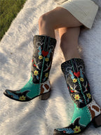 Faye - Women's Embroidered Western Boot